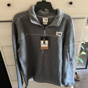 North Face jacket, size L, gray